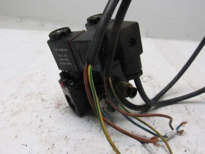 Aro A212SS-120-A 4/2Way Solenoid Operated Air Valve Assembly 120V Coil