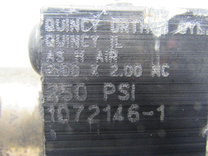 Quincy 2.00x2.00 2" Bore 2" Stroke Air Cylinder 250 PSI