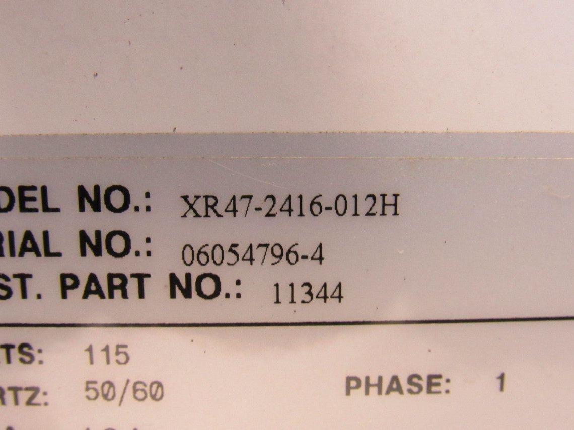 Hoffman XR47-2416-012H Electrical Enclosure Heat Exchanger Cooling Fan 115V