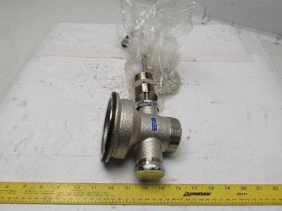 Chicago 1366 FDNF Commercial Drain 3-1/2" Sink Opening 2" Outlet Twist Handle