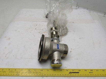 Chicago 1366 FDNF Commercial Drain 3-1/2" Sink Opening 2" Outlet Twist Handle