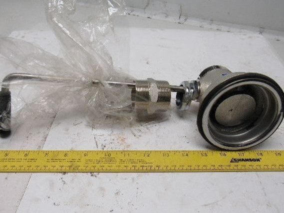 Chicago 1366 FDNF Commercial Drain 3-1/2" Sink Opening 2" Outlet Twist Handle