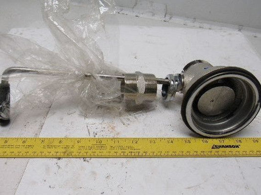 Chicago 1366 FDNF Commercial Drain 3-1/2" Sink Opening 2" Outlet Twist Handle
