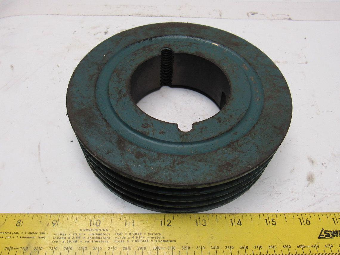 6-7/8" OD 4 Groove 3V-Belt Size Pulley Sheave 2517 Bushed Bore 3600 RPM