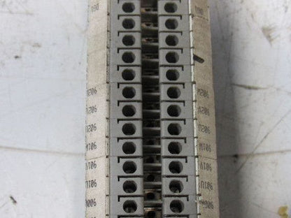 Phoenix Contact UK4 Terminal Block Strip On DIN Rail 125+ Pieces
