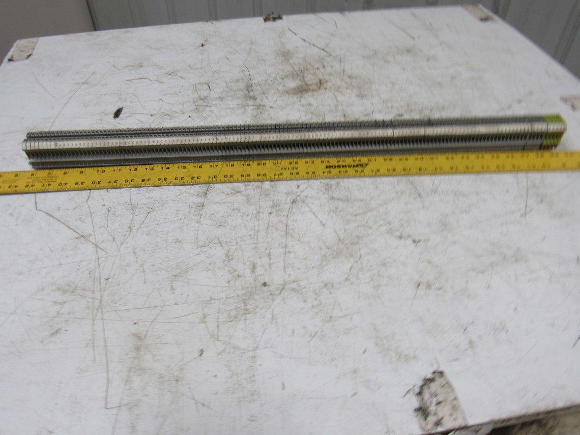 Phoenix Contact UK4 Terminal Block Strip On DIN Rail 125+ Pieces