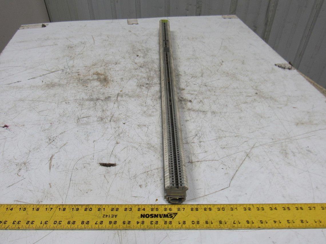 Phoenix Contact UK4 Terminal Block Strip On DIN Rail 125+ Pieces