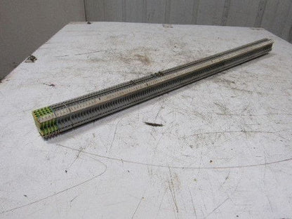 Phoenix Contact UK4 Terminal Block Strip On DIN Rail 125+ Pieces