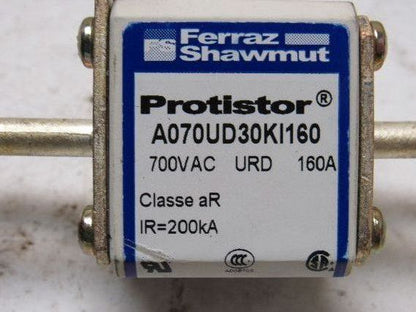 Ferraz Shawmut A070UD30KI160 Protistor 700VAC 160A Fuse