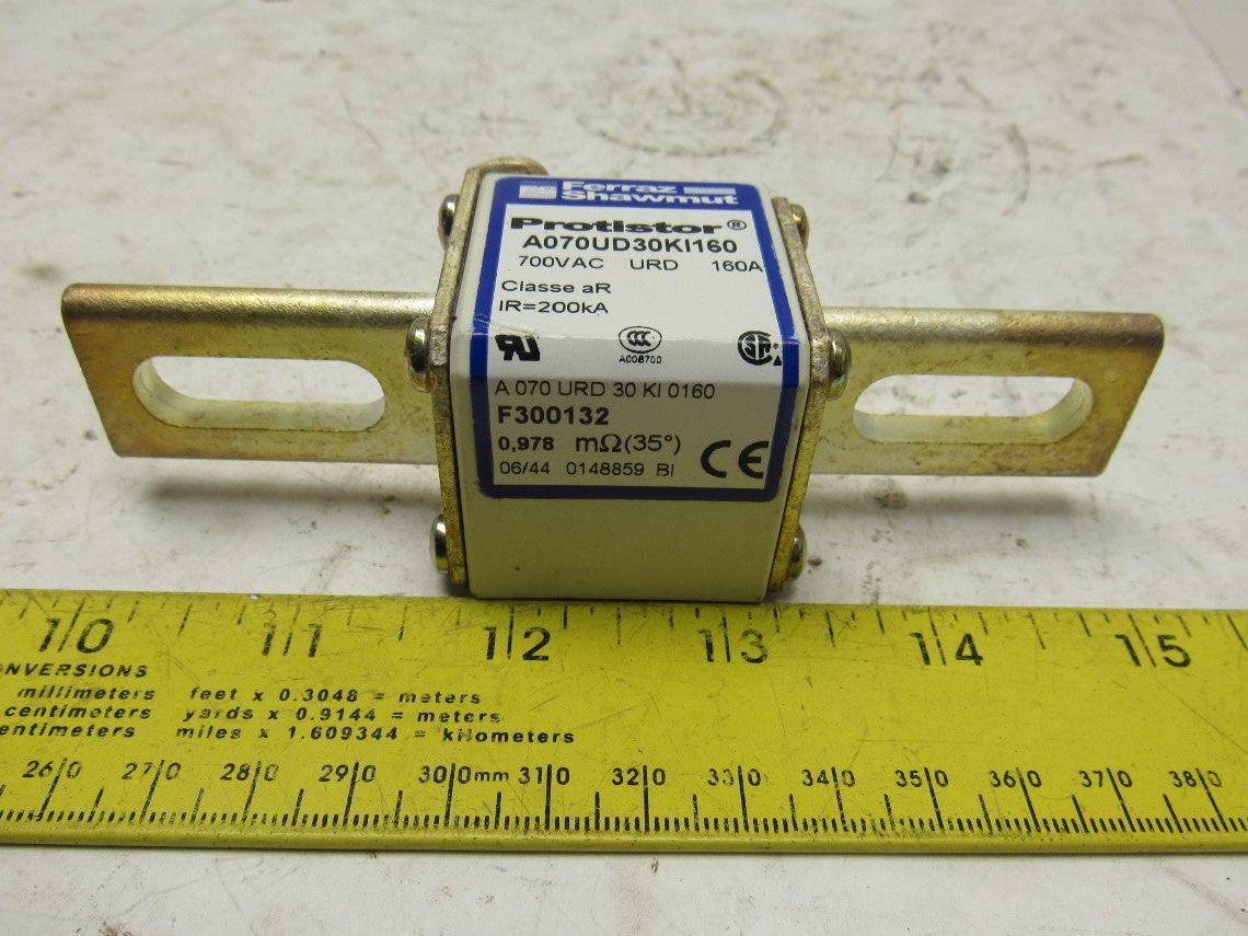 Ferraz Shawmut A070UD30KI160 Protistor 700VAC 160A Fuse