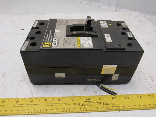 Square D KHL3625025DC2351 250A 3 Pole Circuit Breaker 500V DC
