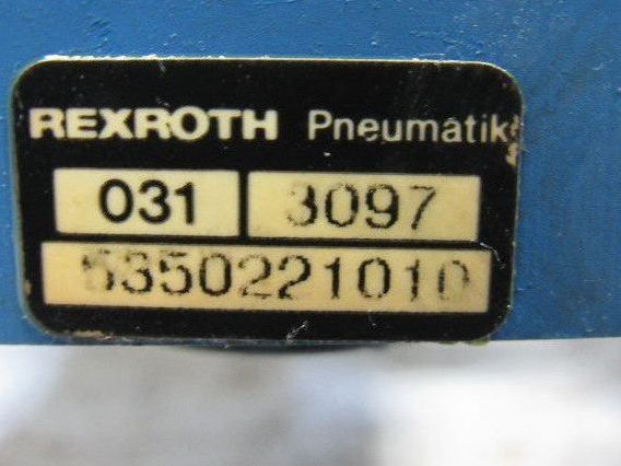 Rexroth Mecman 5350221010 6 Bar Air Pressure Regulator 3 Way Manifold Assembly