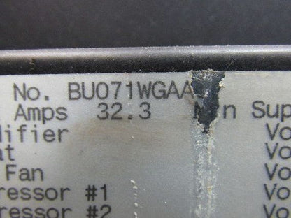 Liebert BU071WAA Liebert Upflow liquid Cooled AC 460v 3Ph