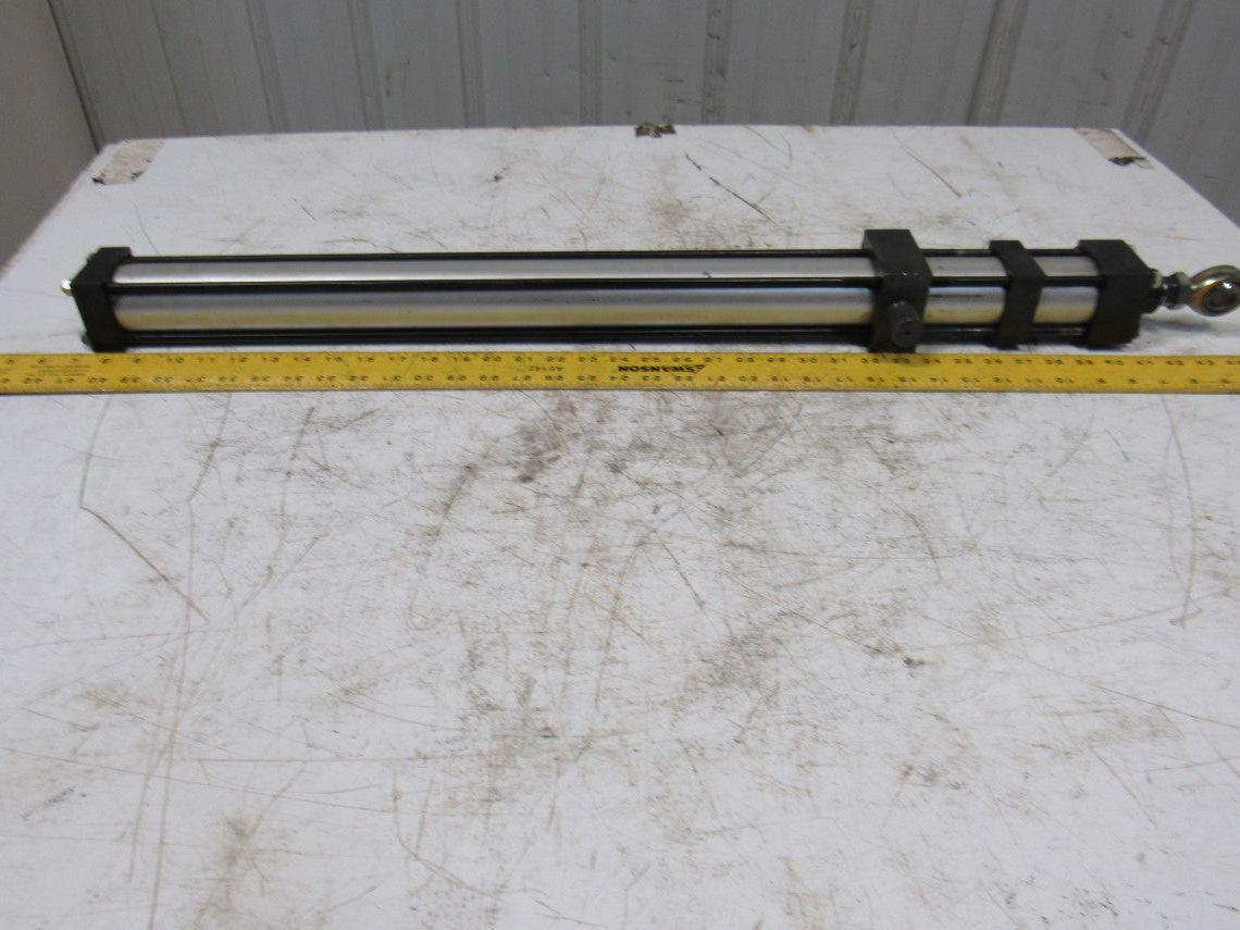 Norgren J1033B Rev #3 Pneumatic Air Tie-Rod Cylinder 2" Bore 26-3/4" Stroke