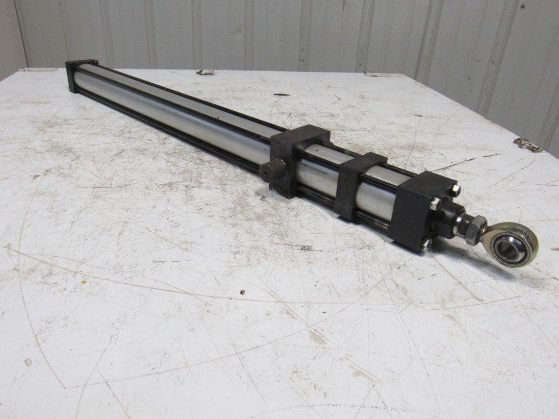 Norgren J1033B Rev #3 Pneumatic Air Tie-Rod Cylinder 2" Bore 26-3/4" Stroke