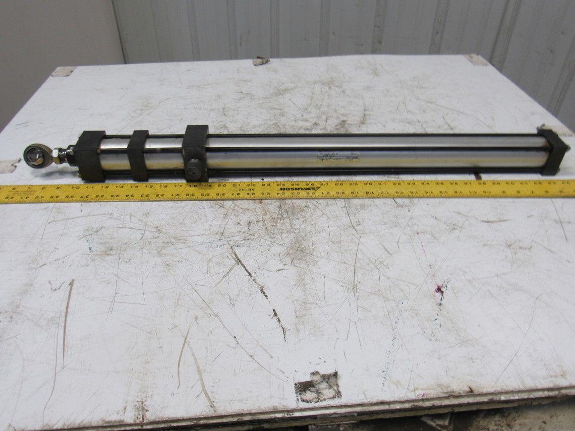 Norgren J1033B Rev #3 Pneumatic Air Tie-Rod Cylinder 2" Bore 26-3/4" Stroke