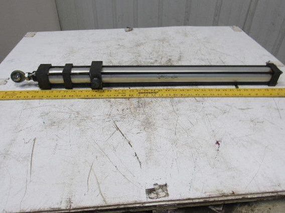Norgren J1033B Rev #3 Pneumatic Air Tie-Rod Cylinder 2" Bore 26-3/4" Stroke