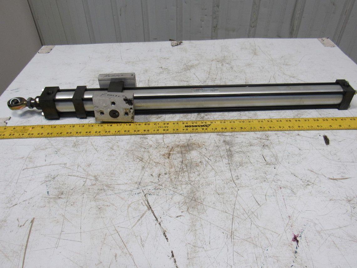Norgren J1033B3 Rev #3 Pneumatic Air Tie-Rod Cylinder 2" Bore 26-3/4" Stroke