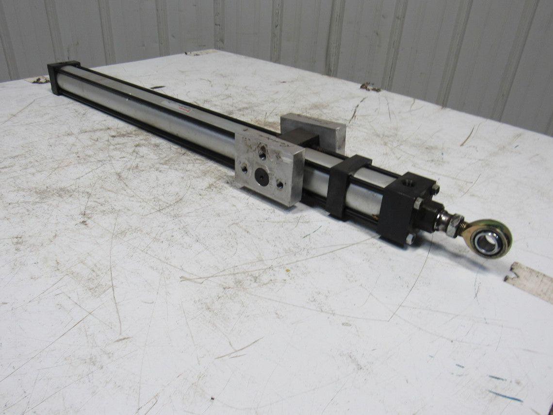 Norgren J1033B3 Rev #3 Pneumatic Air Tie-Rod Cylinder 2" Bore 26-3/4" Stroke