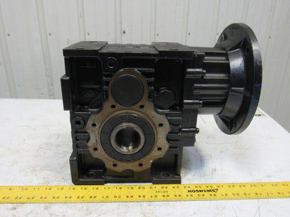 LAIPPLE KEB KEB MKS 102 V5 12.4:1 Ratio Cast Iron Gear Box Speed Reducer C Face