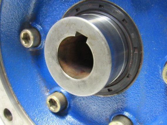 LAIPPLE KEB KEB MKS 102 V5 12.4:1 Ratio Cast Iron Gear Box Speed Reducer C Face