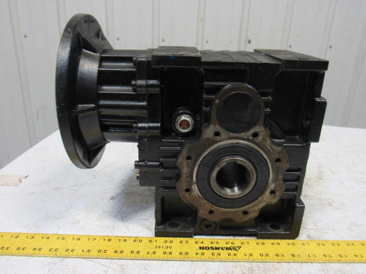 LAIPPLE KEB KEB MKS 102 V5 12.4:1 Ratio Cast Iron Gear Box Speed Reducer C Face