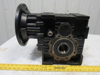 LAIPPLE KEB KEB MKS 102 V5 12.4:1 Ratio Cast Iron Gear Box Speed Reducer C Face