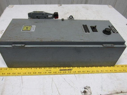 Square D 8539 SCG43 15A NEMA Size 1 Starter Disconnect Combo