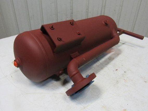 Kobelco 5 Gallon Carbon Steel Compressed Air Oil Separator Tank 200 PSI