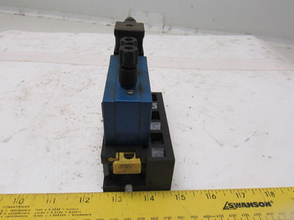 Rexroth  P-031163-00005 5/2 Position Solenoid Control Valve 24V Coil W/Manifold