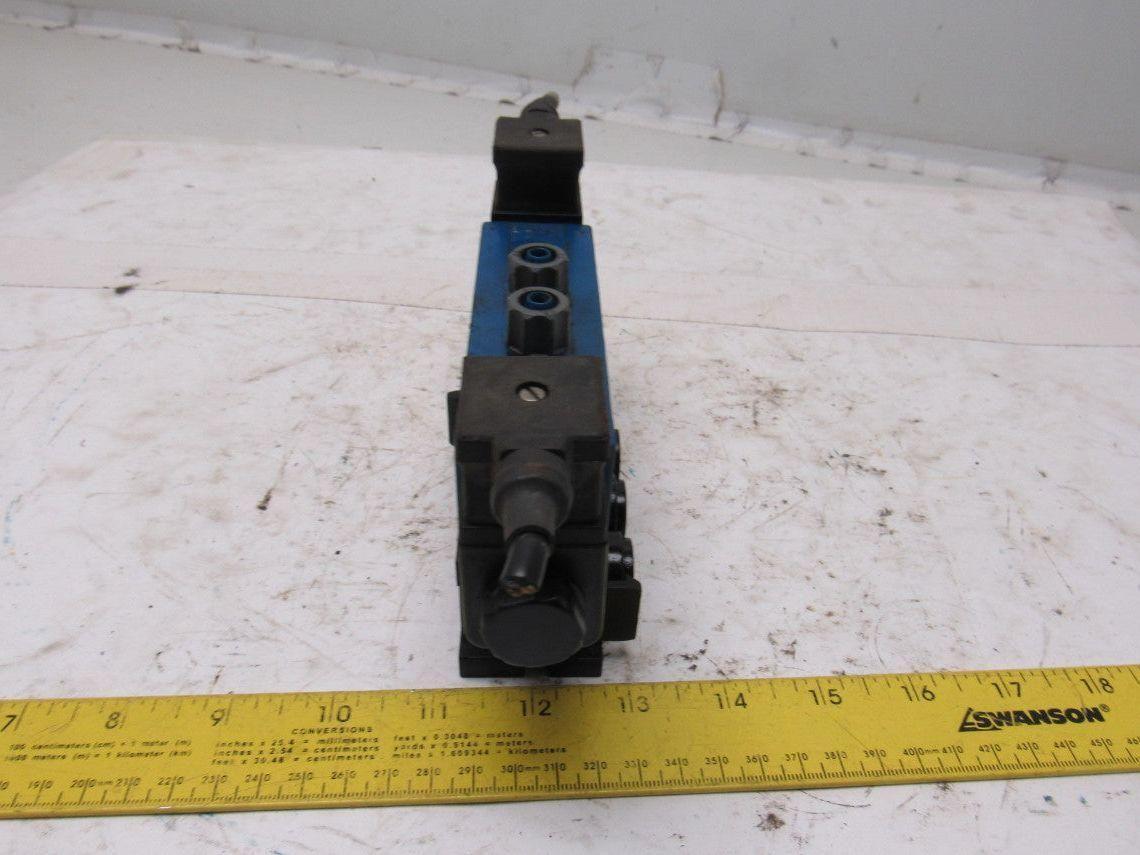 Rexroth P31165-5 Pneumatic Valve 24VDC Coil W/Manifold Block