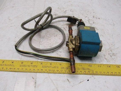 Danfoss 018Z6857 Solenoid Valve Coil 24VDC 3/8 OD Sweat