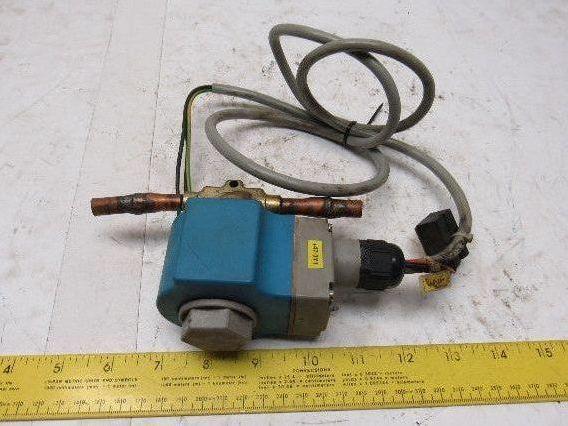 Danfoss 018Z6857 Solenoid Valve Coil 24VDC 3/8 OD Sweat