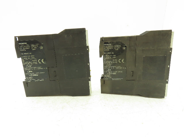 Siemens 7PU4620-2BN20 Time Delay Relay Module Off Delay 10sec -100 hour Lot of 2