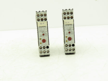 Siemens 7PU4620-2BN20 Time Delay Relay Module Off Delay 10sec -100 hour Lot of 2