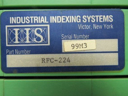 Industrial Indexing Systems IIS RFC-224 REV H Memory Board CPU