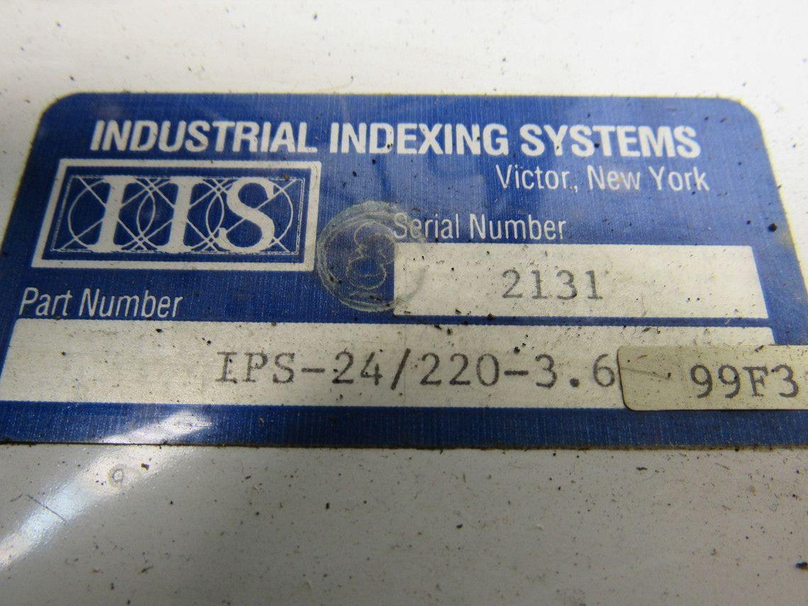 Industrial Indexing IPS-24/220-3.6 99F3 Power Supply Module
