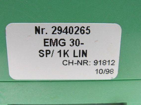 Phoenix Contact 2940265 EMG 30-AP/1K Lin Potentiometer