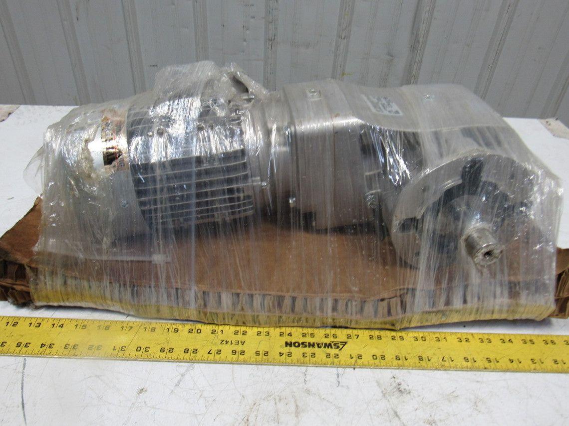 Nord SK80S/4 20:1 Ratio 84RPM 0.63kW 265/480V 50/60Hz RH Output Gear Motor