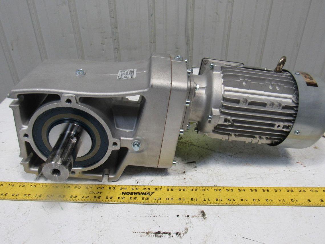 Nord SK 92772.1V-90LH/4 21.14:1 Ratio 81.5RPM 265/460V 50/60Hz LH Gear Motor