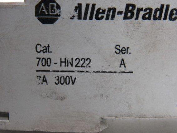Allen Bradley 700-HK32A1-3-4 700-HN222 120V AC Relay Module And Base Lot Of 2