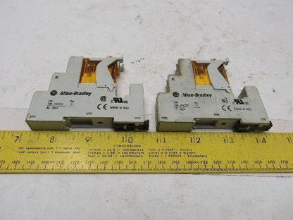 Allen Bradley 700-HK32A1-3-4 700-HN222 120V AC Relay Module And Base Lot Of 2