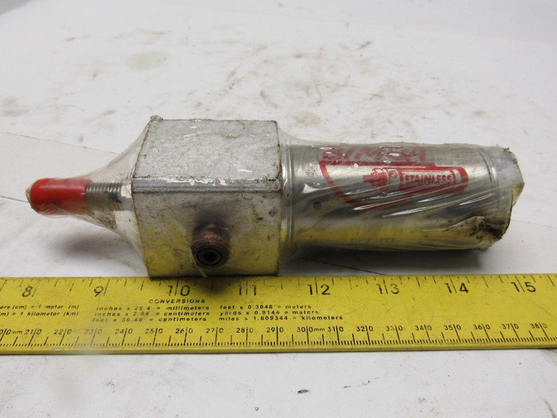 Bimba BFT-171 1-1/2" Bore 1" Stroke Single Acting Spring Return Air Cylinder