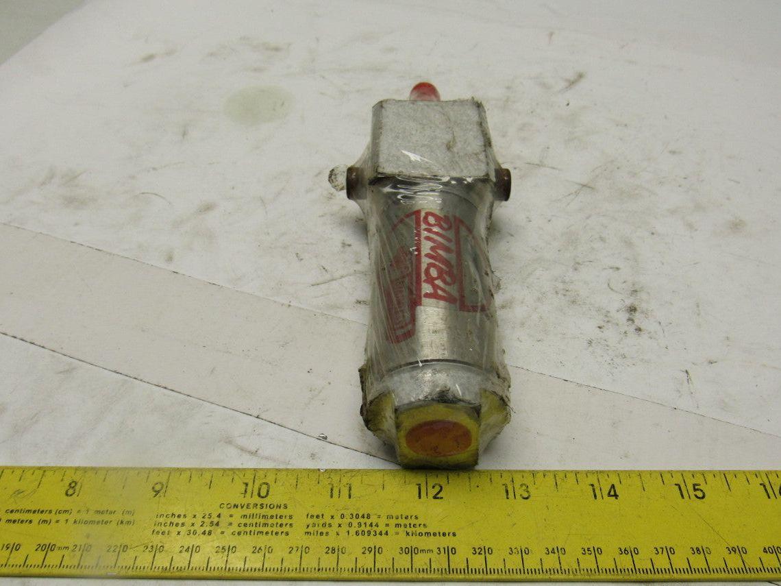 Bimba BFT-171 1-1/2" Bore 1" Stroke Single Acting Spring Return Air Cylinder