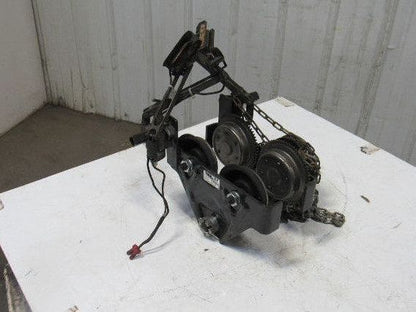 Yale 509150-1 2 Ton Hoist Chain Geared Beam Trolley 40A 600V Pickup Collector
