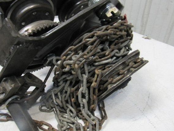 Yale 509150-1 2 Ton Hoist Chain Geared Beam Trolley 40A 600V Pickup Collector