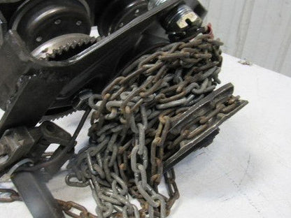 Yale 509150-1 2 Ton Hoist Chain Geared Beam Trolley 40A 600V Pickup Collector