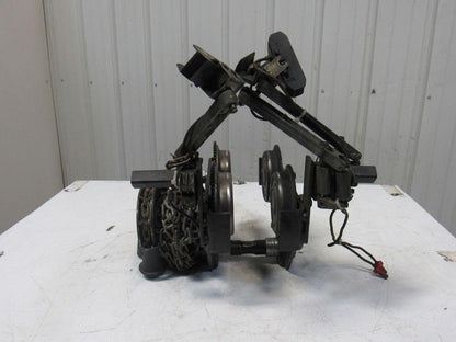 Yale 509150-1 2 Ton Hoist Chain Geared Beam Trolley 40A 600V Pickup Collector