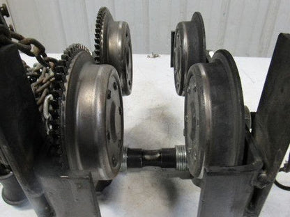 Yale 509150-1 2 Ton Hoist Chain Geared Beam Trolley 40A 600V Pickup Collector