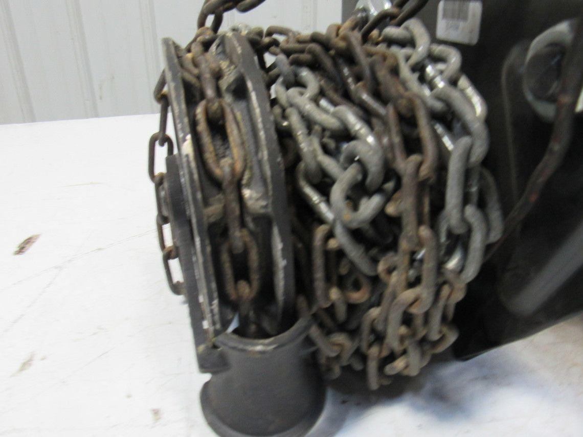 Yale 509150-1 2 Ton Hoist Chain Geared Beam Trolley 40A 600V Pickup Collector